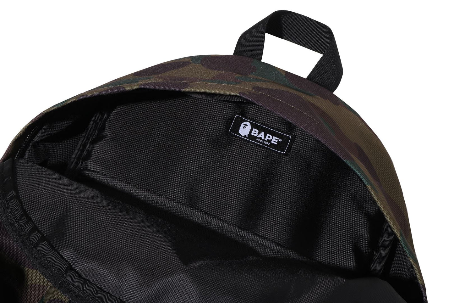 BAPE 1ST CAMO PATCH PRINT DAYPACK