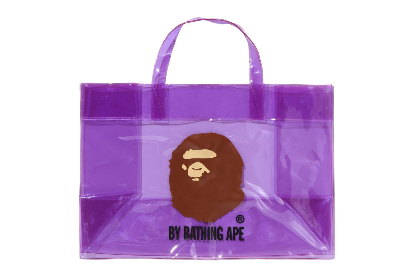 BAPE APE HEAD CLEAR BAG