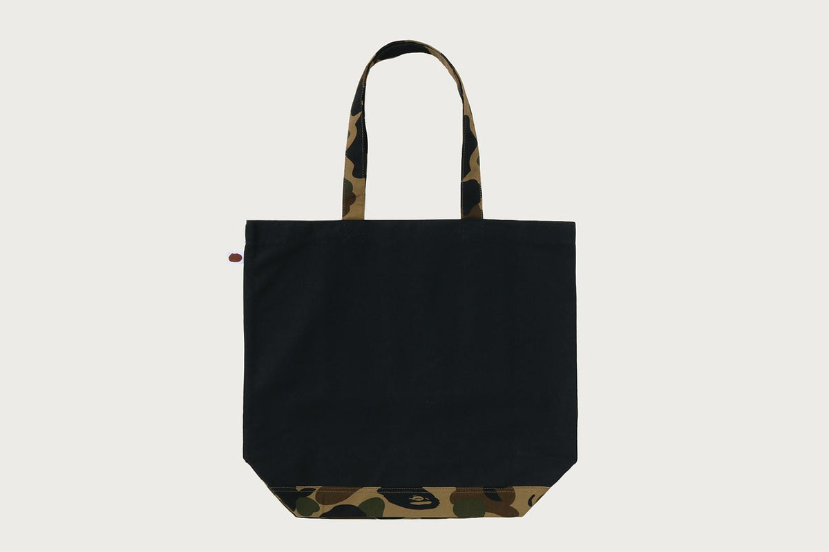 BAPE 1ST CAMO APE HEAD 托特包