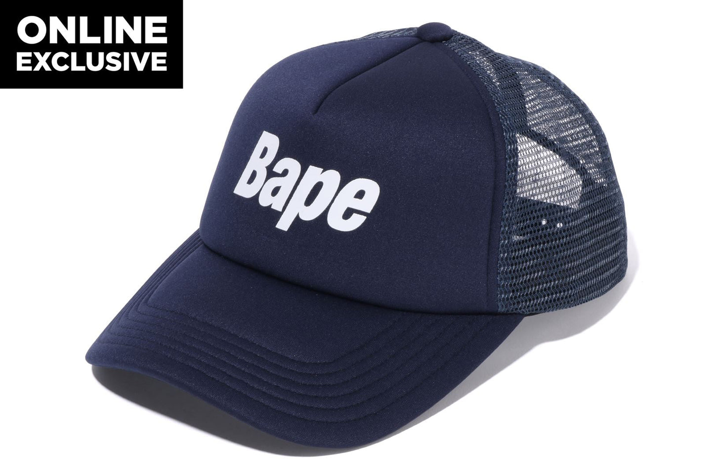 BAPE LOGO 網眼帽
