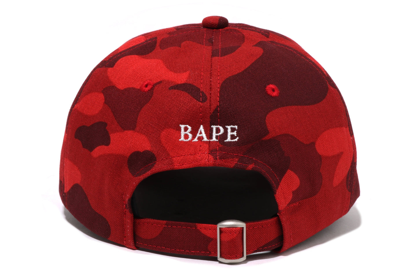 BAPE 彩色迷彩猿頭單點面板帽