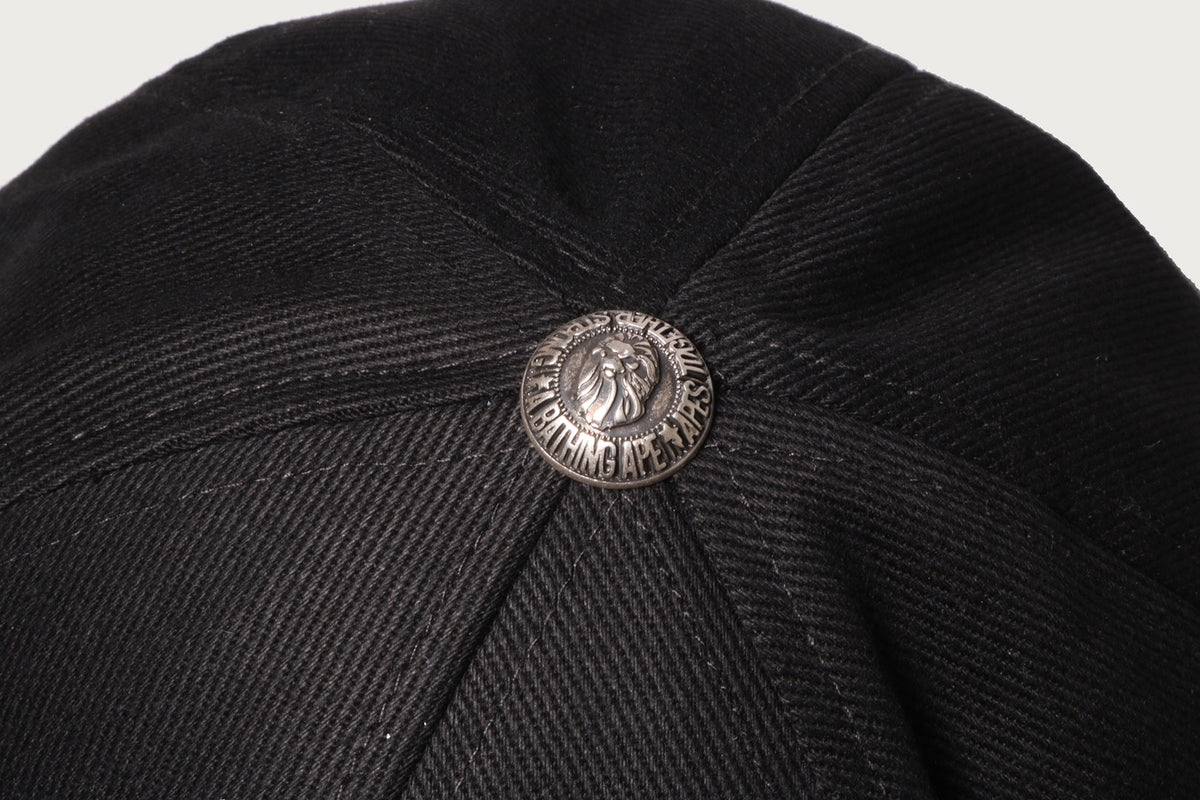 BAPE BAPE BLACK WASHED GOTHIC CAP