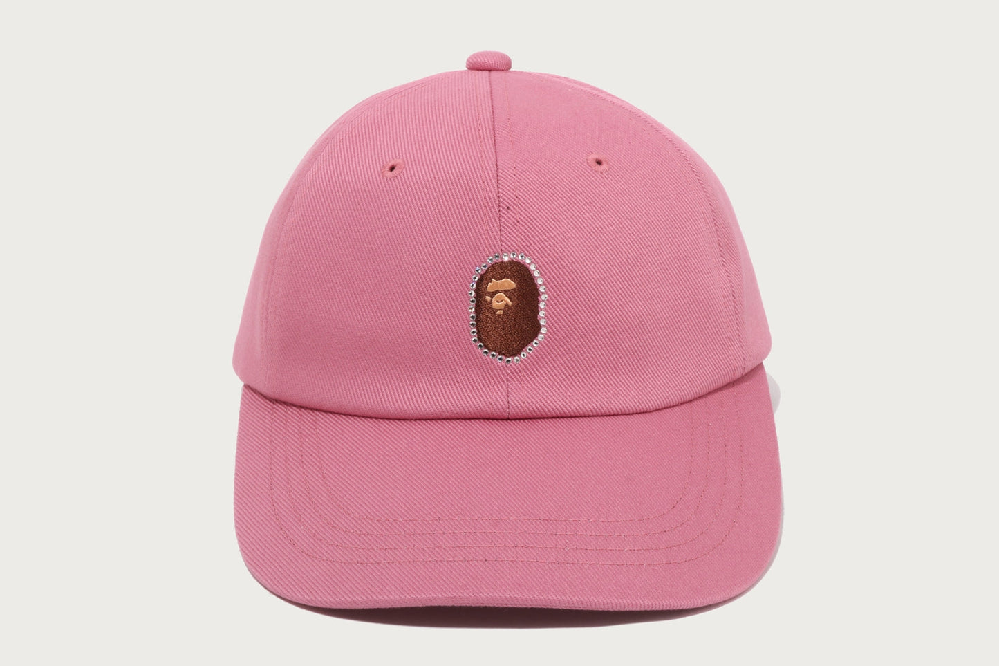 BAPE CRYSTAL STONE APE HEAD PANEL CAP