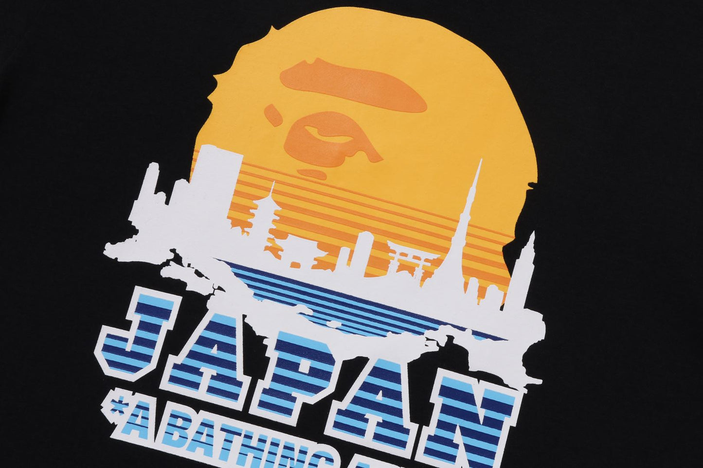 BAPE 日本輪廓短袖T恤