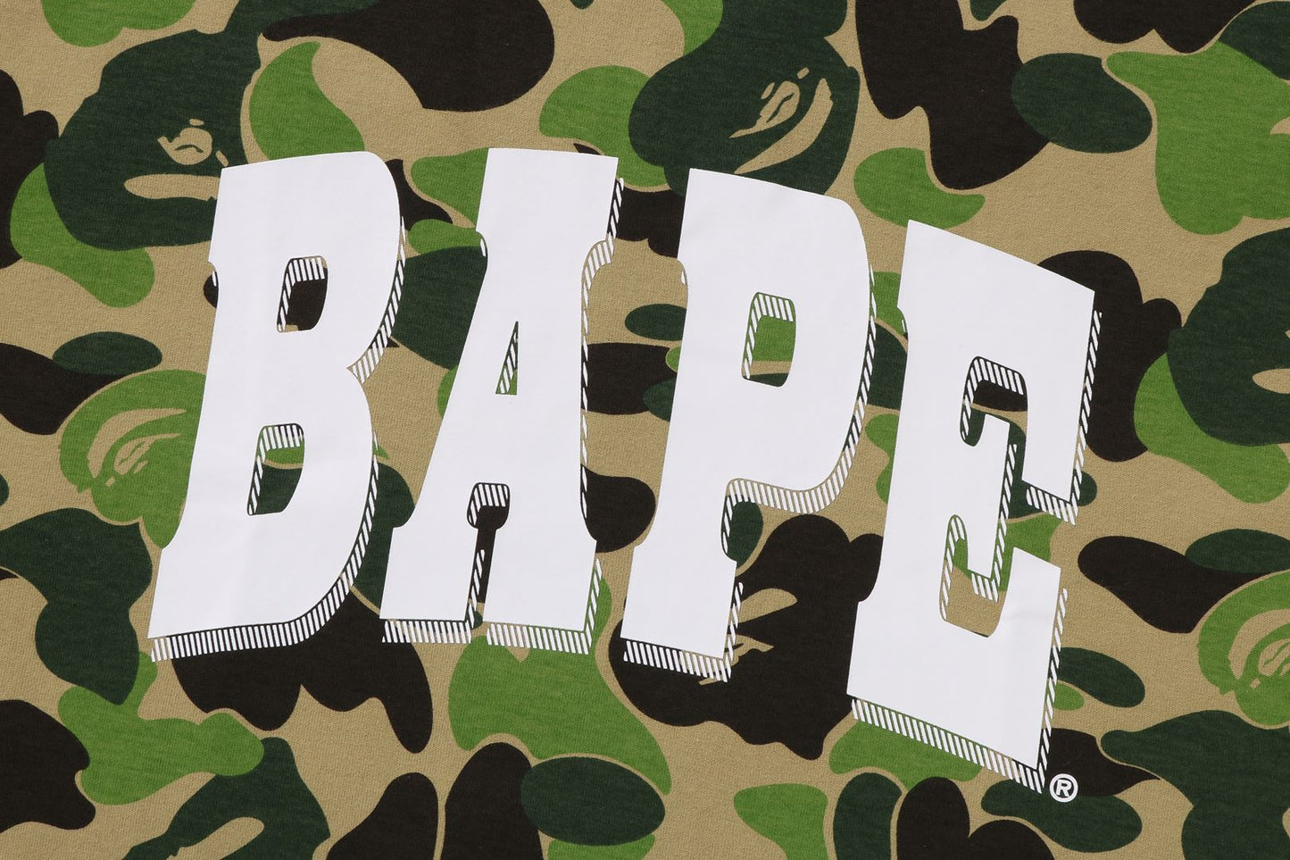 BAPE ABC CAMO 放鬆版型 LOGO T恤