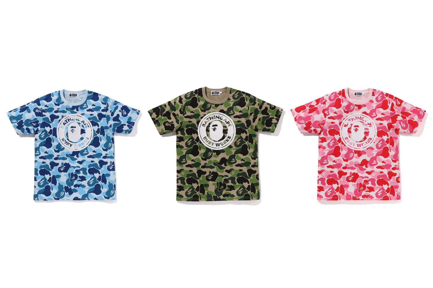 BAPE ABC CAMO BUSY WORKS TEE