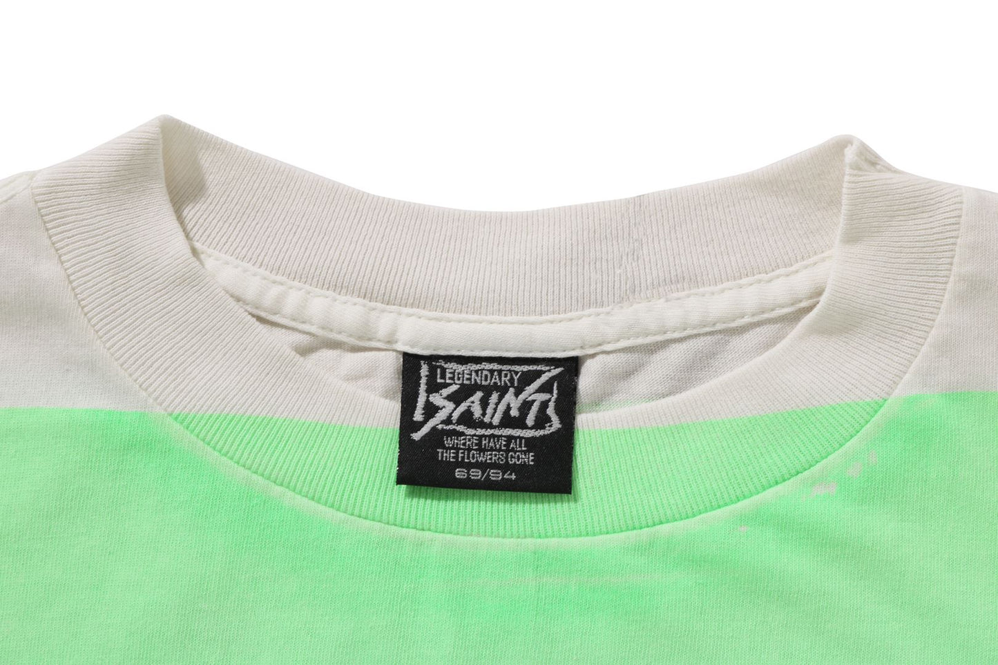 BAPE X SAINT MXX MAD FACE HANDPRINTING TEE