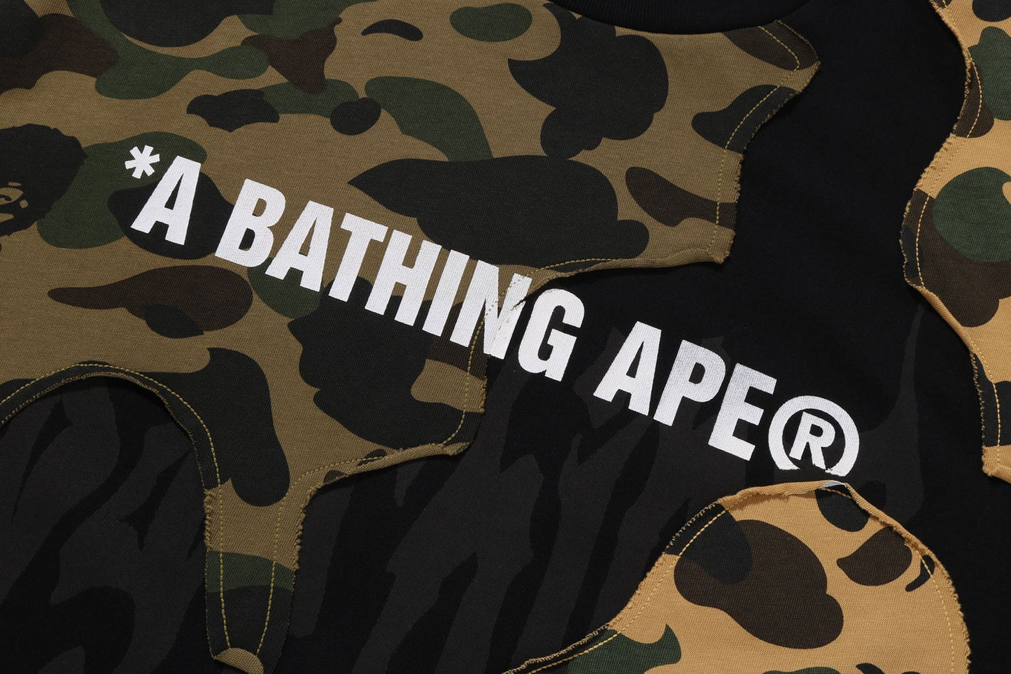 BAPE 1ST CAMO 升級版標誌寬鬆版T恤