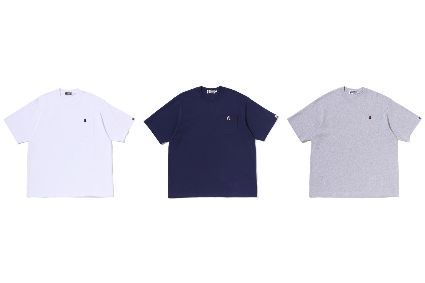 BAPE ONE POINT RELAXED FIT POCKET TEE