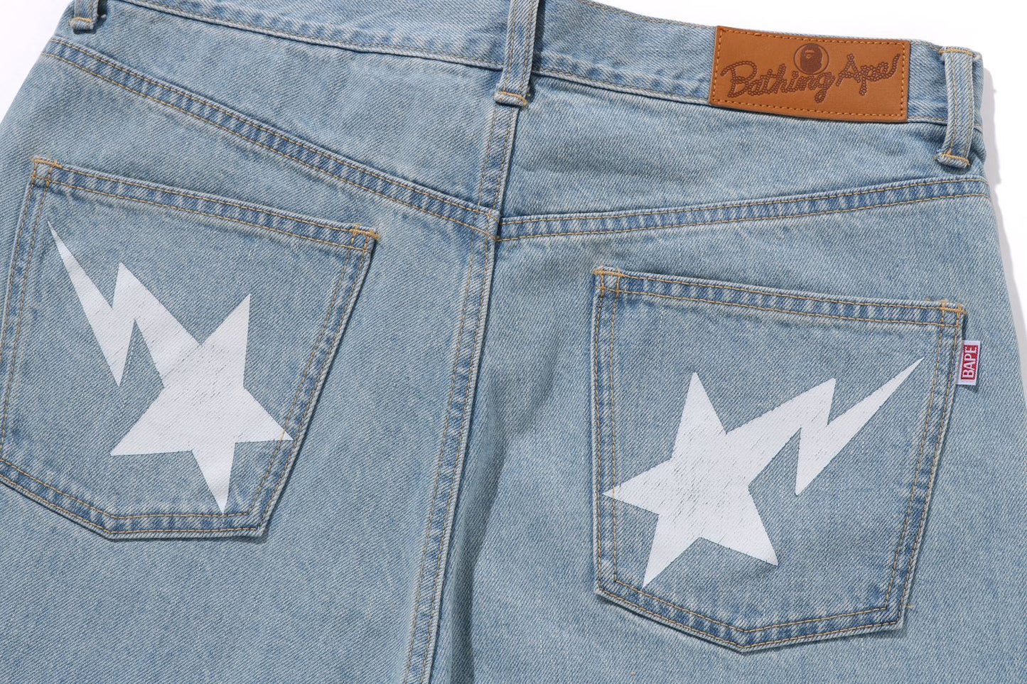 BAPE STA DENIM PANTS #2