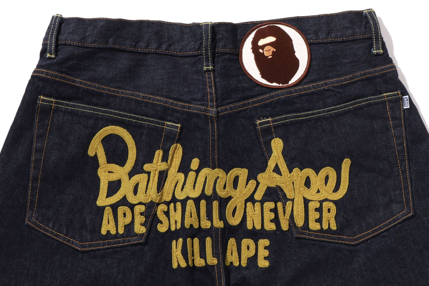 BAPE CHAMPION DENIM PANTS