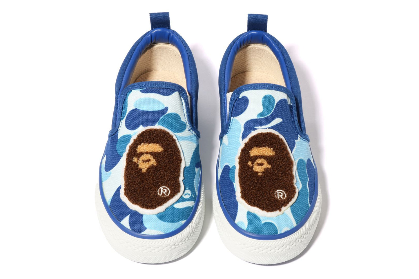 BAPE ABC CAMO APE HEAD PATCH SLIP ON