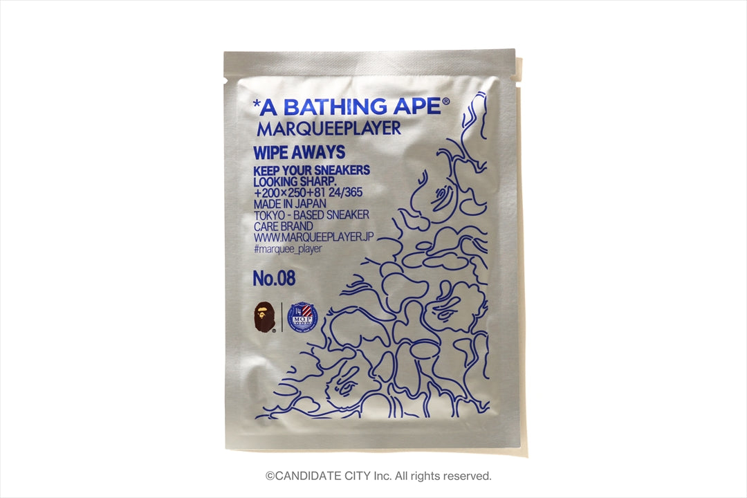 BAPE X MARQUEE PLAYER WIPE AWAYS No.08