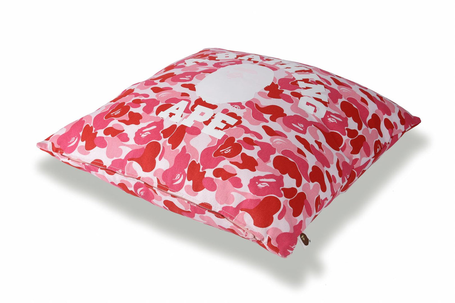 BAPE ABC CAMO COLLEGE SQUARE CUSHION