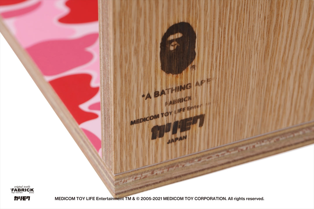 BAPE BAPE X FABRICK X KARIMOKU ABC CAMO 方形架 BAPE HOME