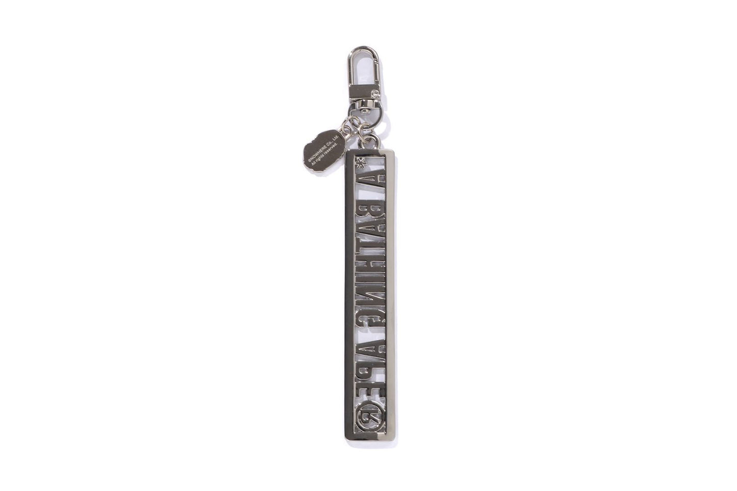BAPE METAL LOGO KEYCHAIN