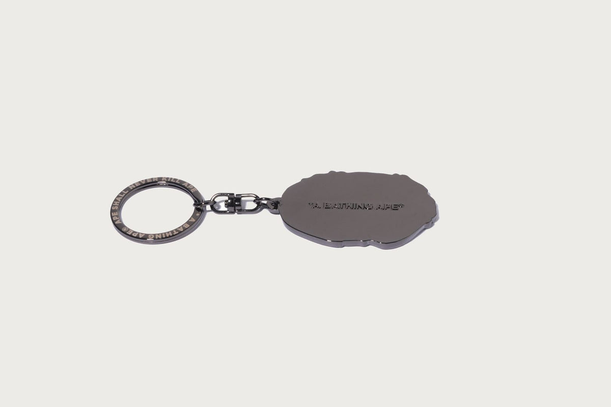 BAPE APE HEAD METAL KEYCHAIN