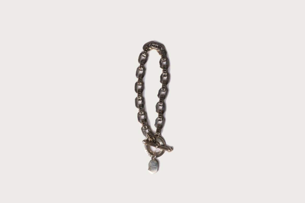 BAPE BAPE BLACK ITEM #5 MAD FACE OUTLINE BRACELET