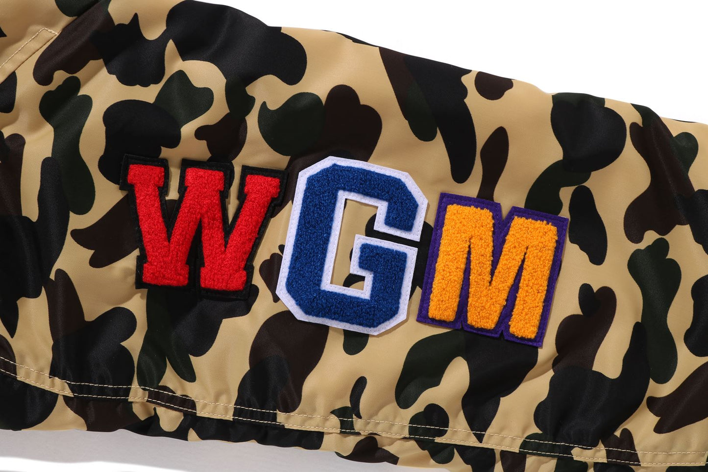 BAPE 1ST CAMO SHARK MA-1 JACKET