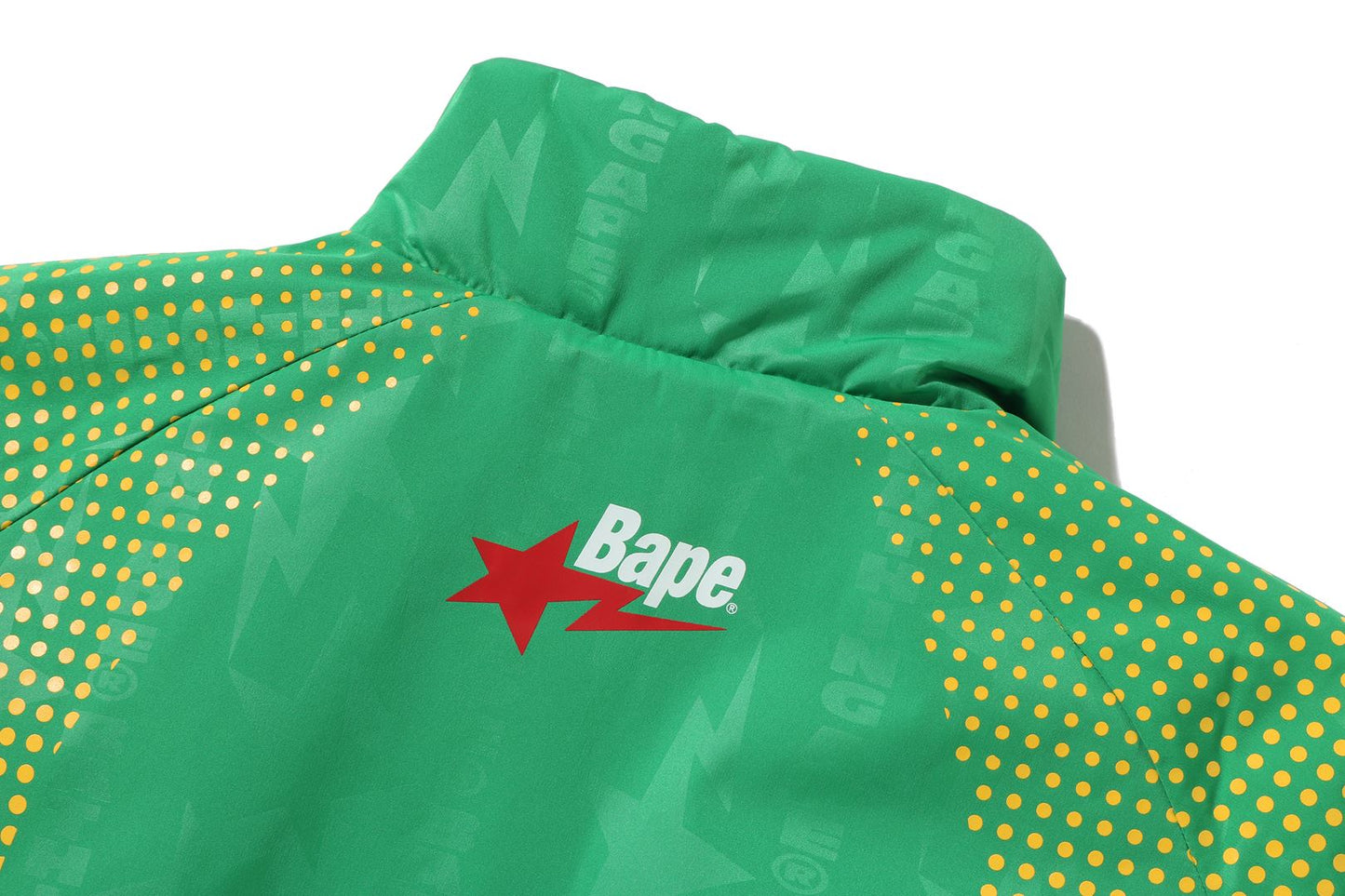 BAPE ABA FRAME MONOGRAM JACQUARD MULTI LOGO 加厚夾克