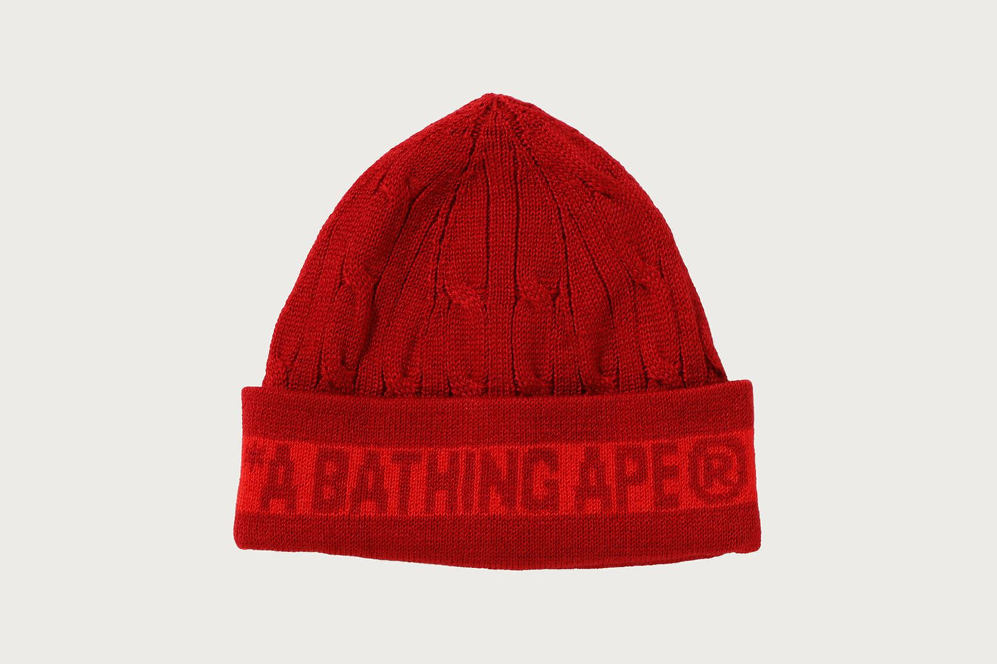 BAPE BAPE CABLE KNIT CAP