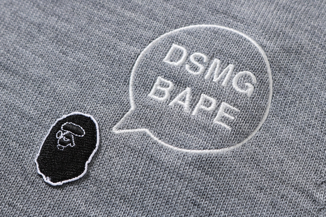 BAPE X DSMG CREWNECK KNIT
