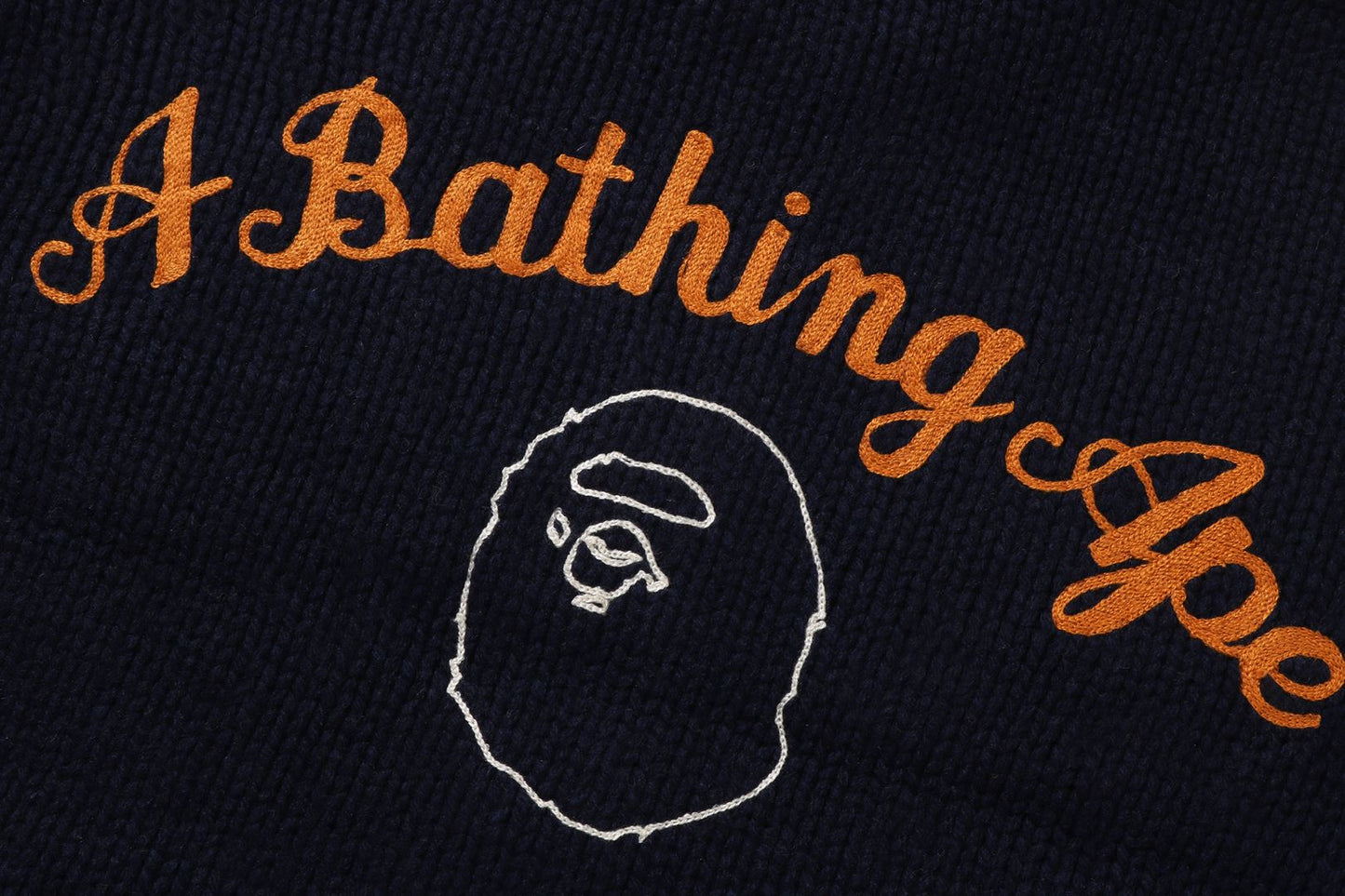 BAPE COWICHAN 開襟毛衣