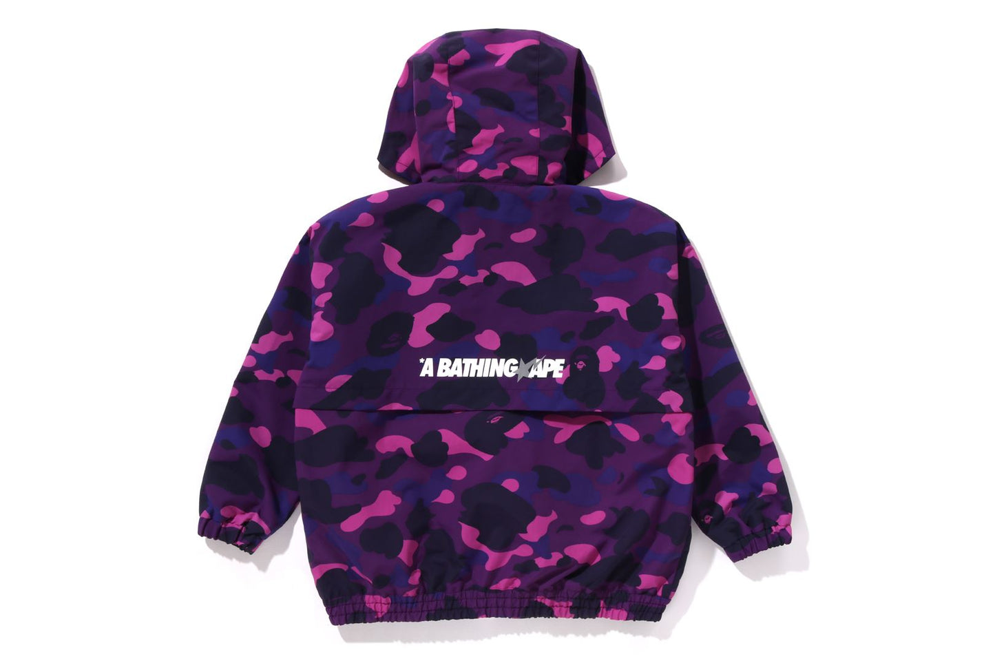 BAPE 彩色迷彩連帽外套