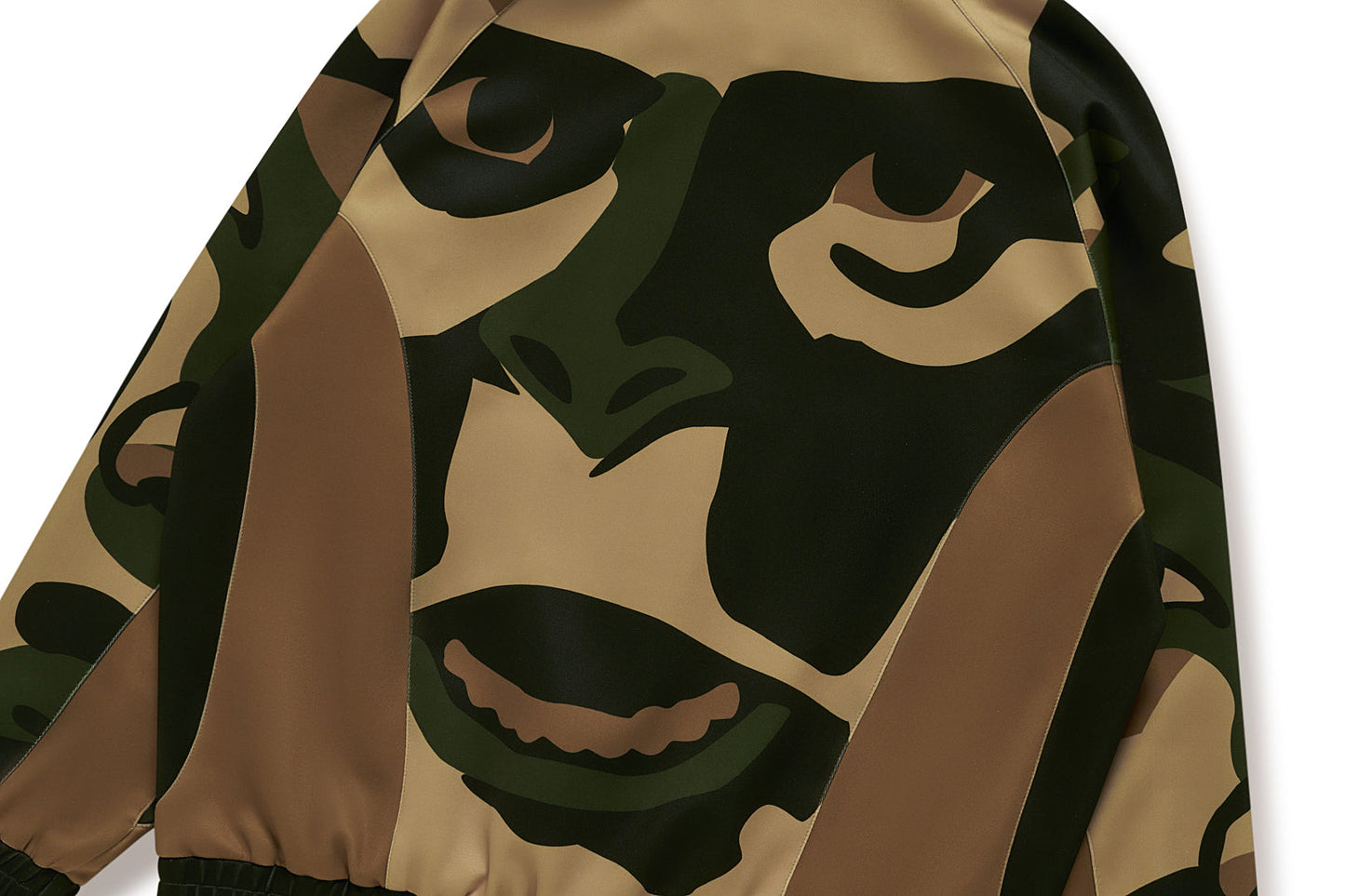 BAPE X KIDSUPER PATCHWORK TRACK JACKET