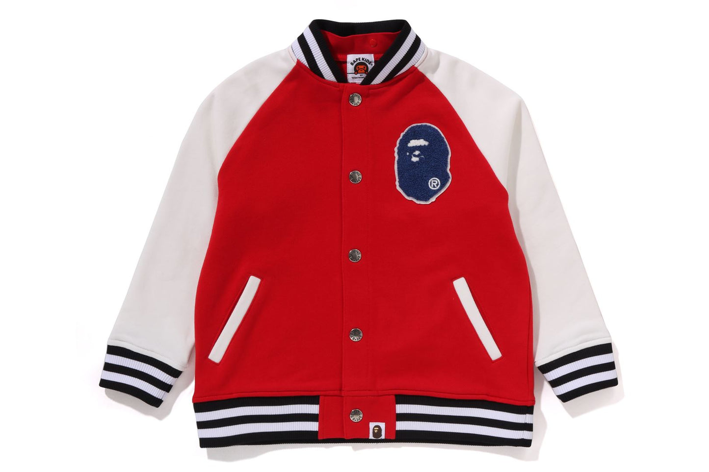 BAPE SHARK HOODIE SWEAT VARSITY JACKET