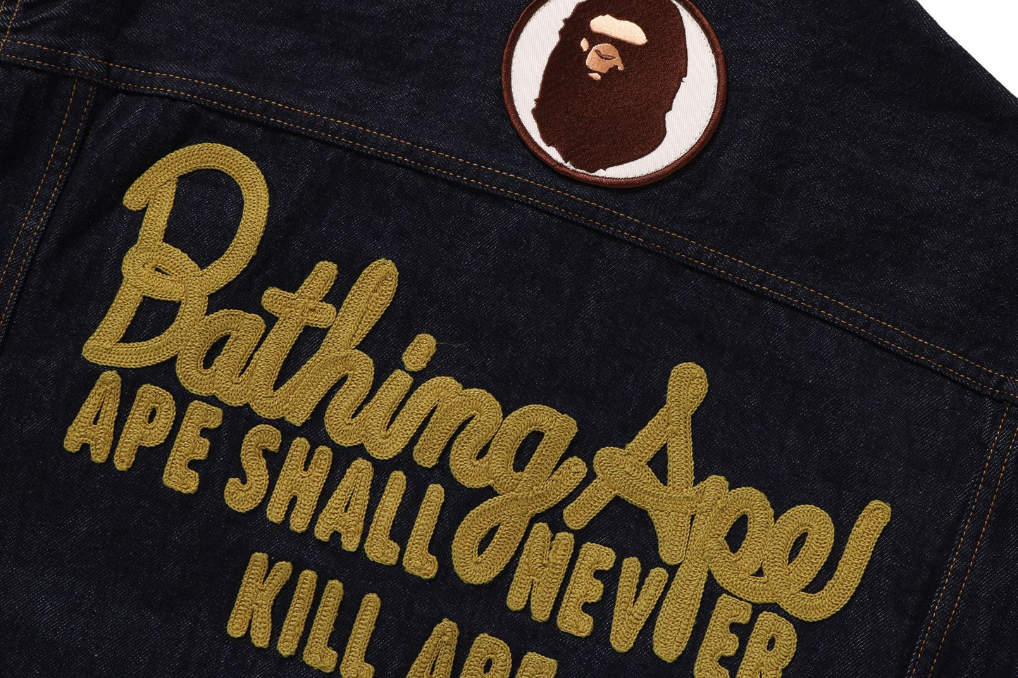 BAPE CHAMPION DENIM JACKET