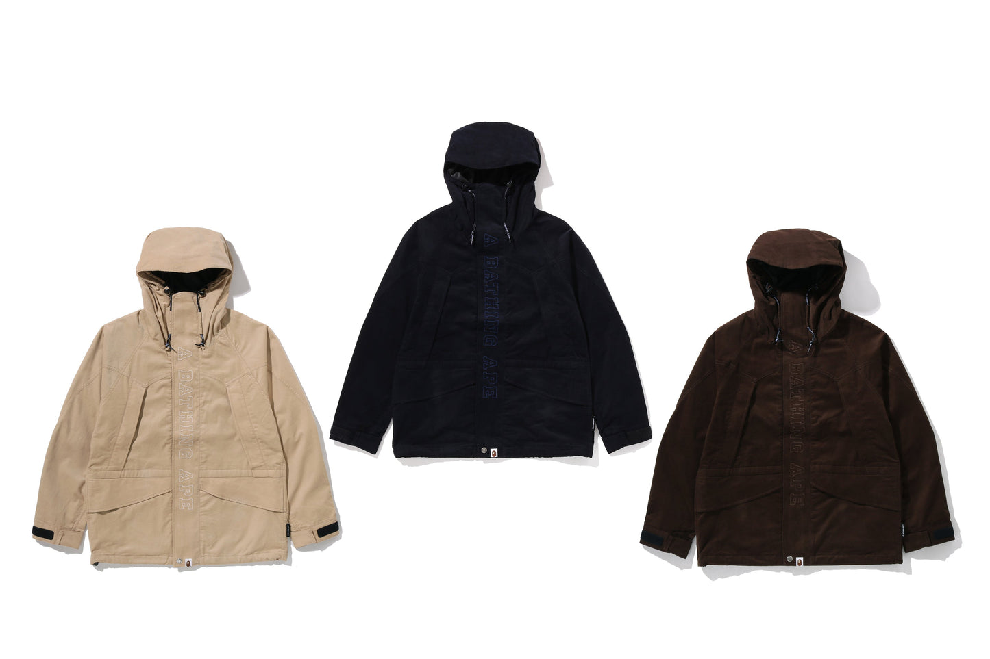 BAPE 絨毛雪板外套