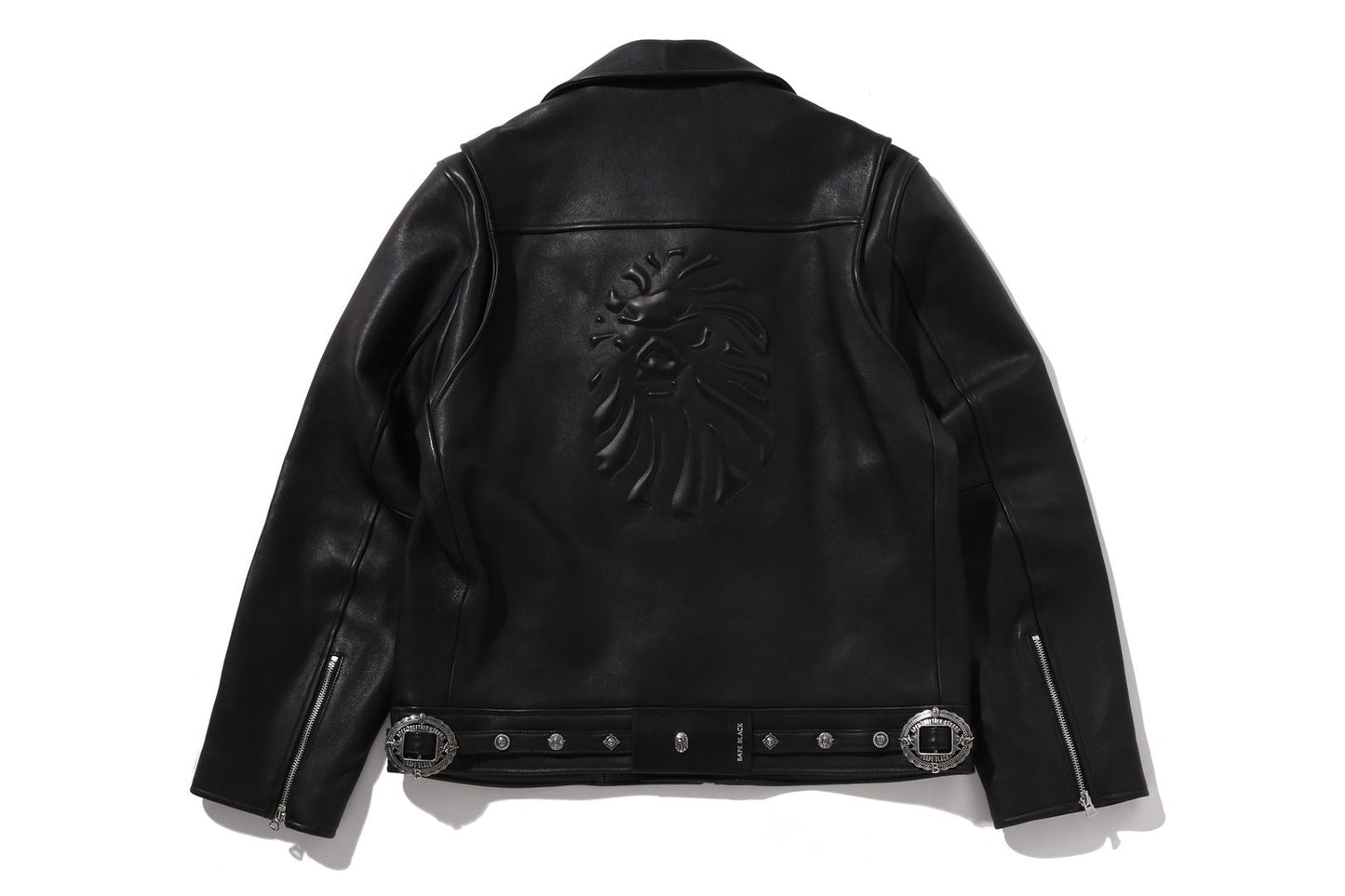 BAPE LEATHER WESTERN RIDER BIKER #1
