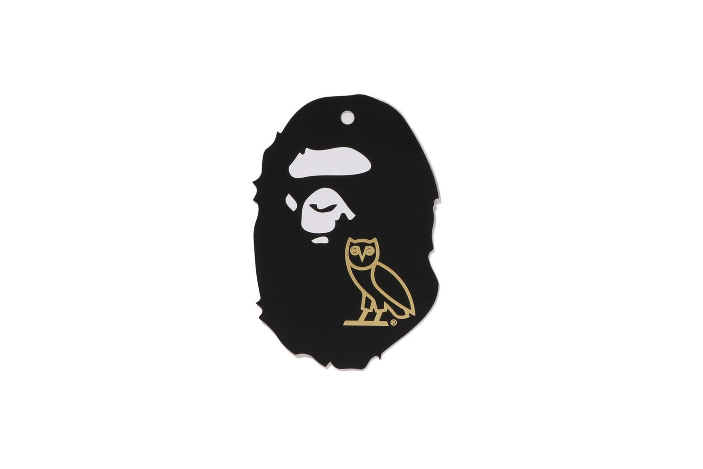 BAPE 【 BAPE X OVO 】合成可洗皮雪板外套