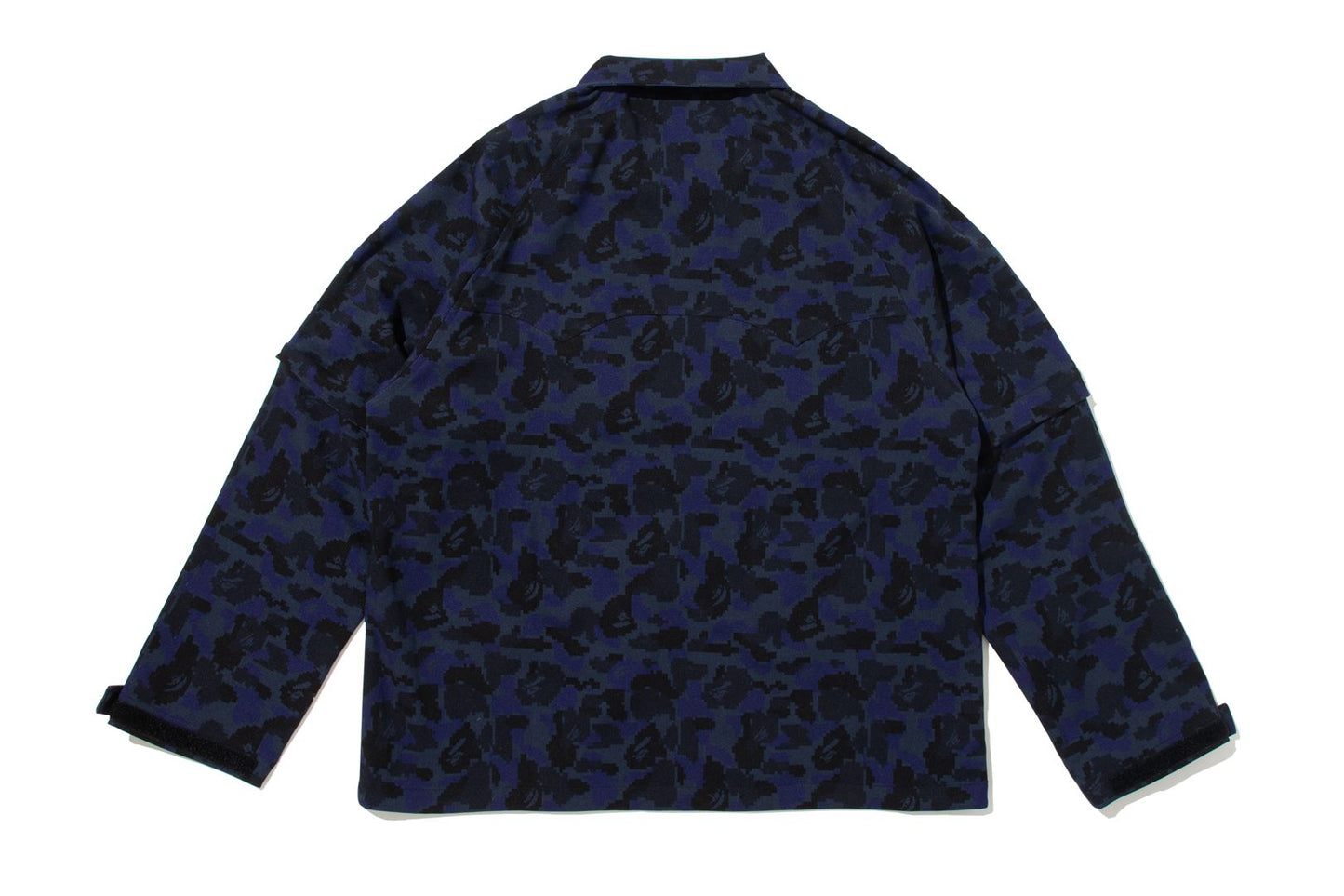 BAPE PIXELATE CAMO 可拆式拉鍊外套