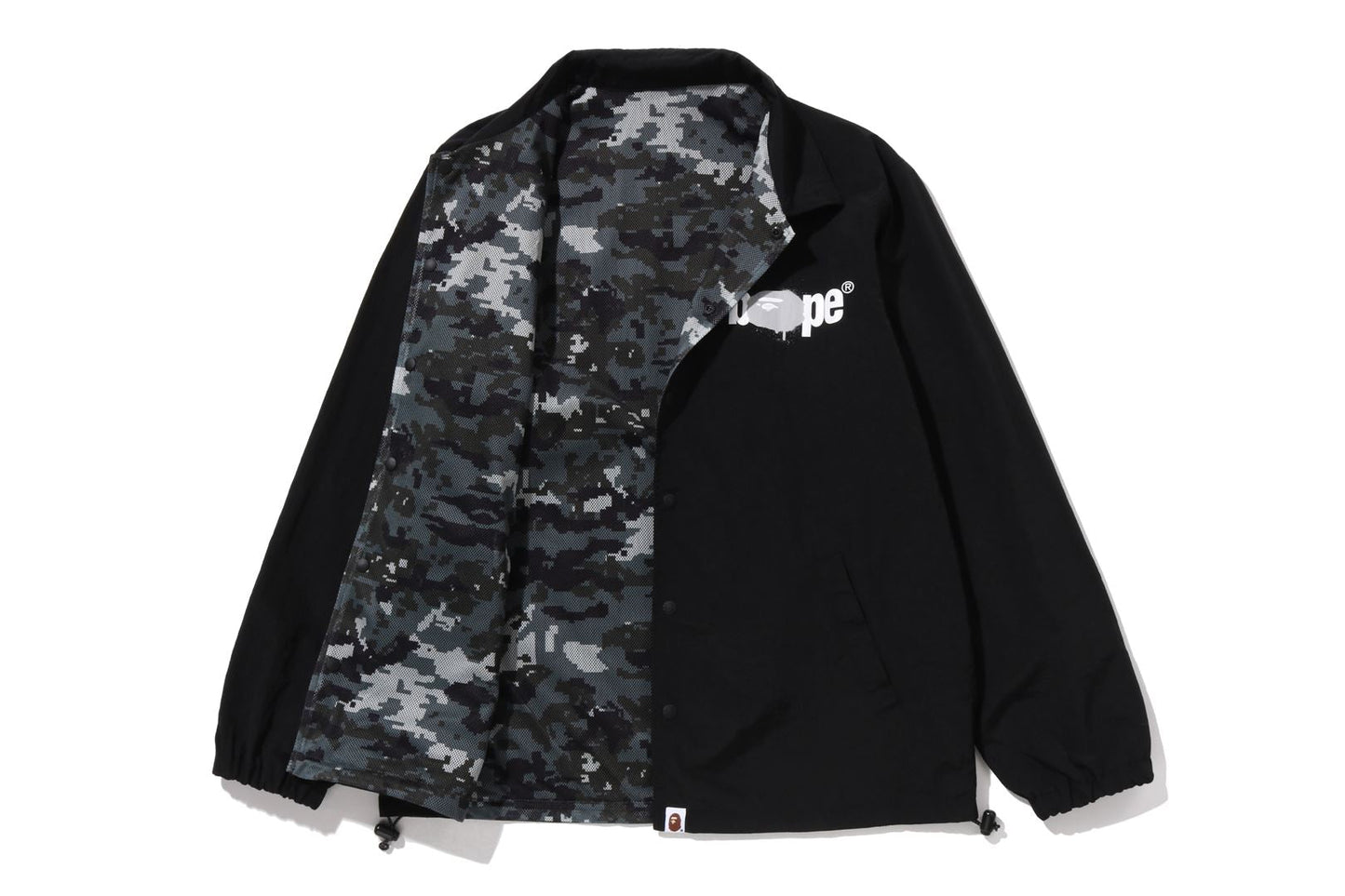 BAPE 可翻轉教練外套