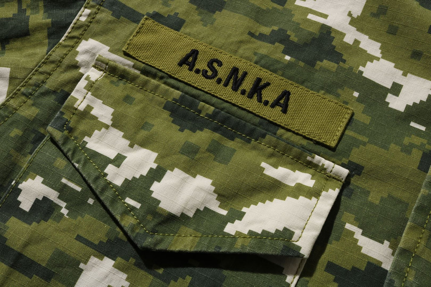 BAPE MULTI PIXEL CAMO M-65 JACKET
