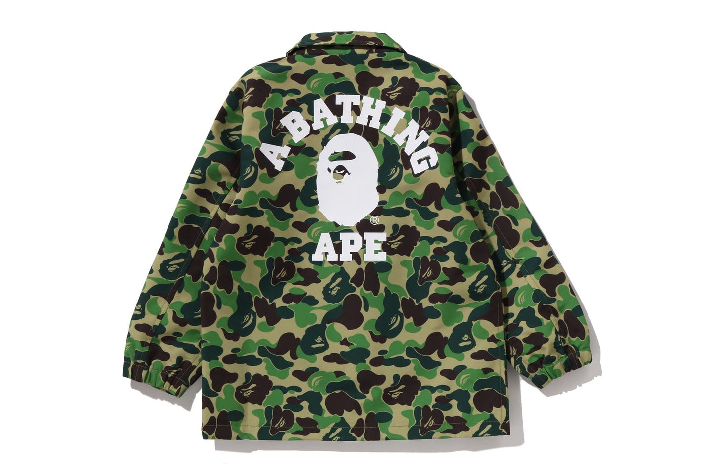 BAPE ABC CAMO 大學教練外套