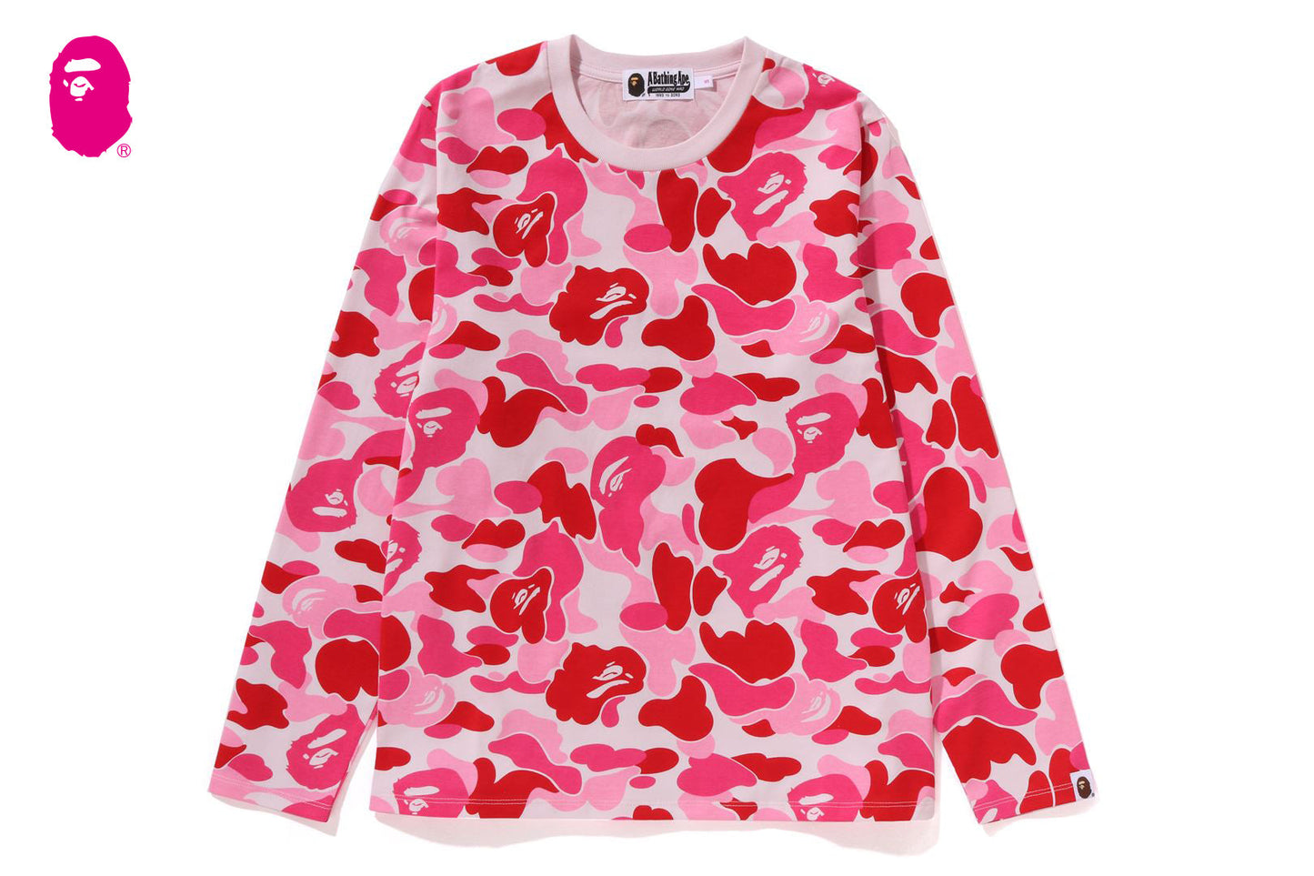 BAPE ABC CAMO 長袖T恤
