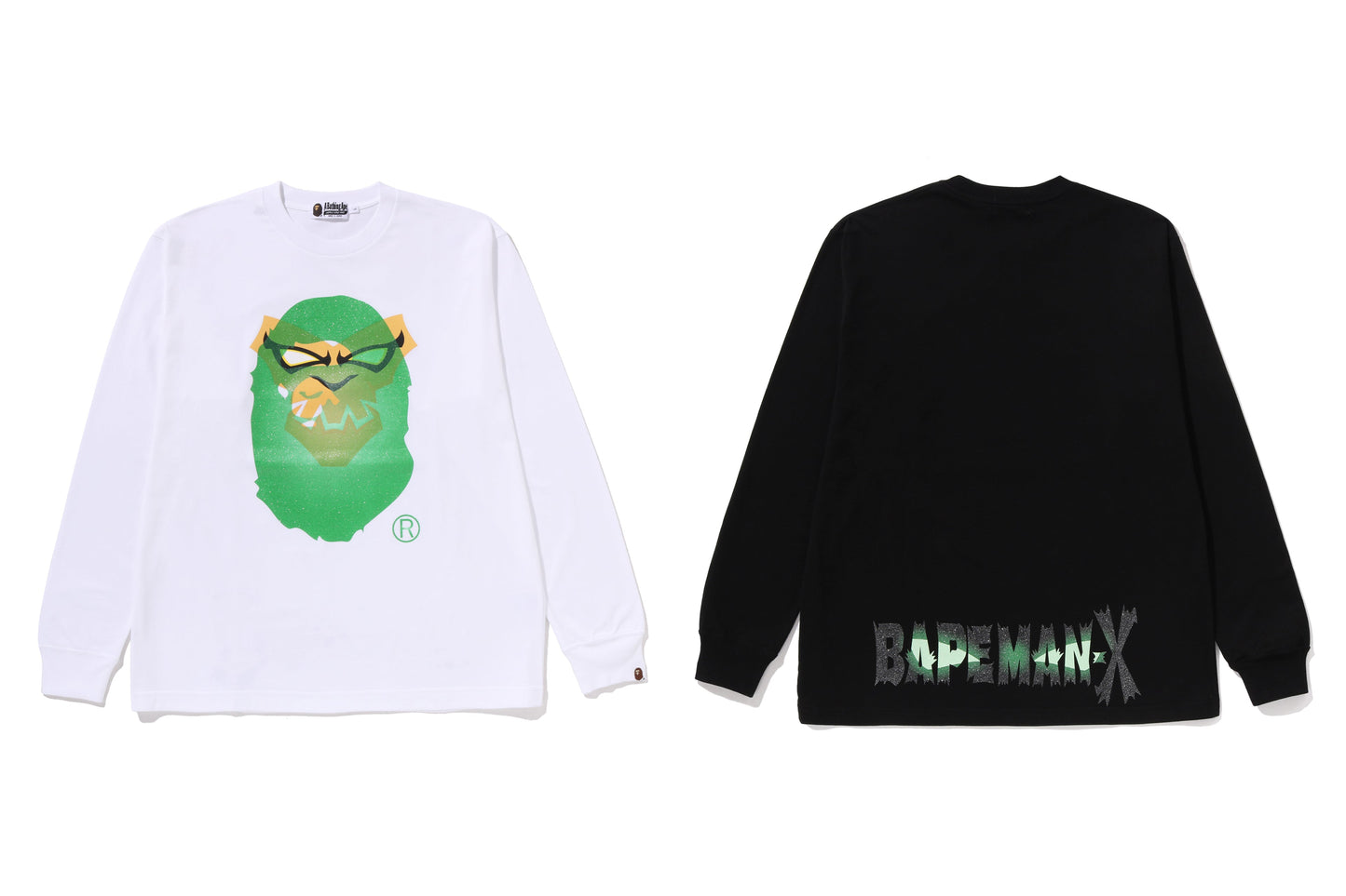 BAPE BAPEMAN-X 長袖T恤