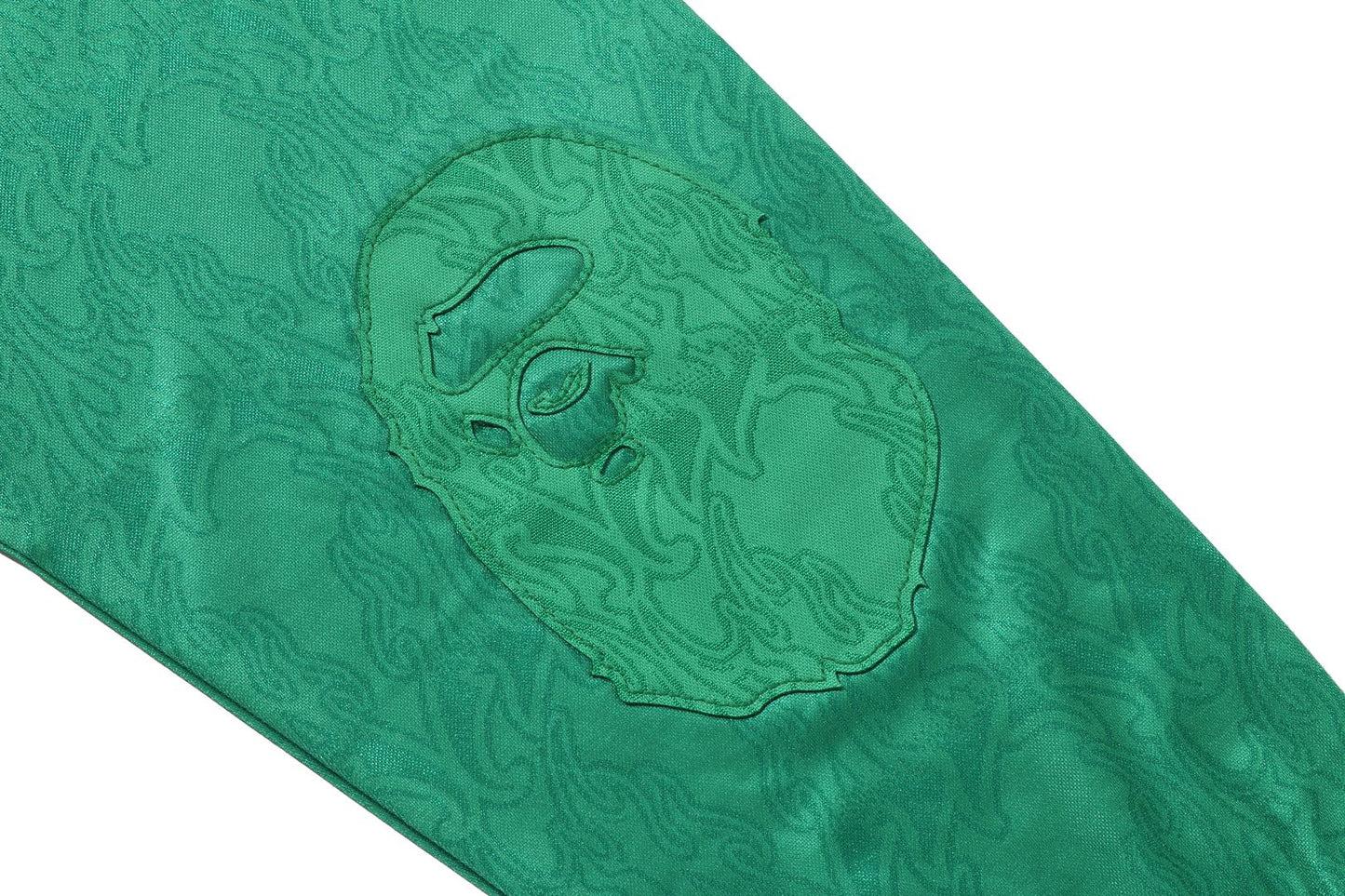 BAPE APE FLAME MONOGRAM JACQUARD LOGO 寬鬆版足球球衣
