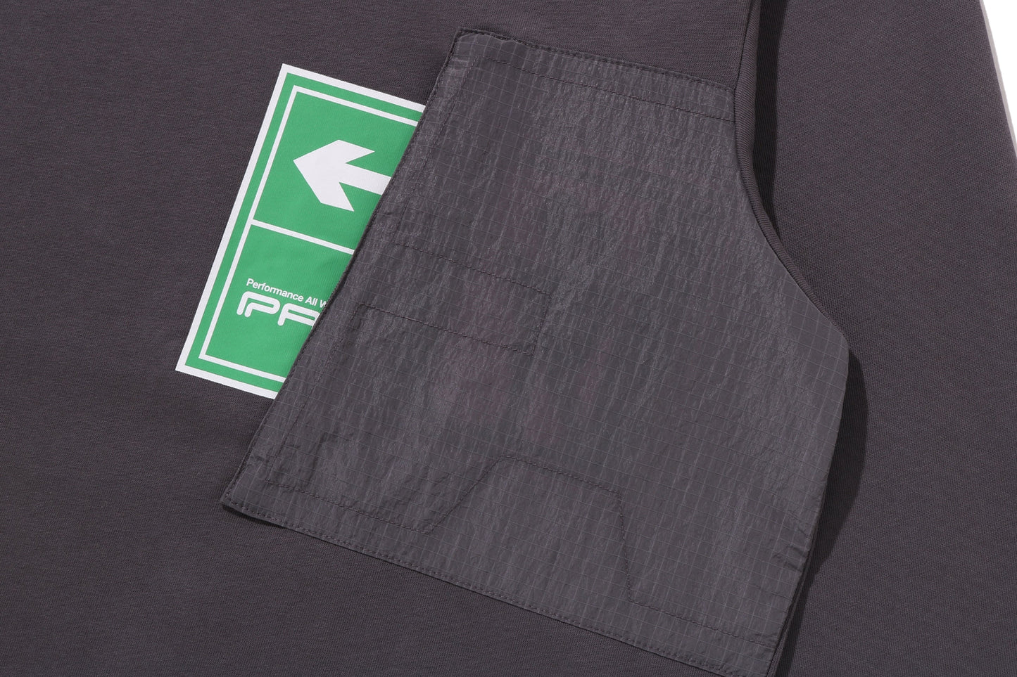 BAPE BY KAZUKI KURAISHI “EXIT” 口袋長袖T恤