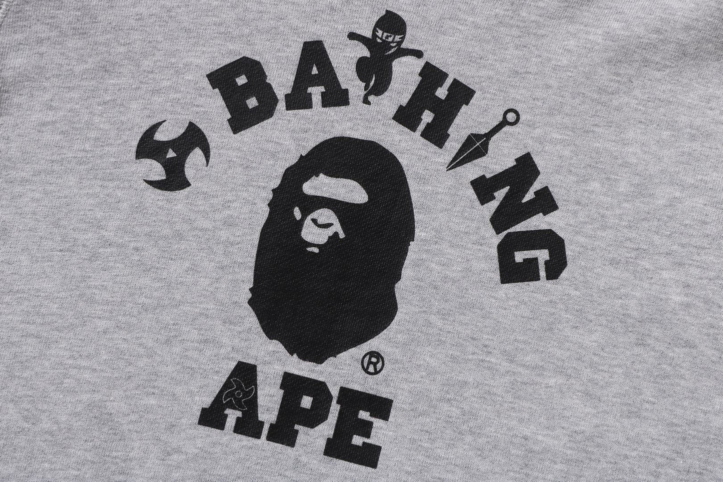 BAPE NINJA COLLEGE PULLOVER HOODIE