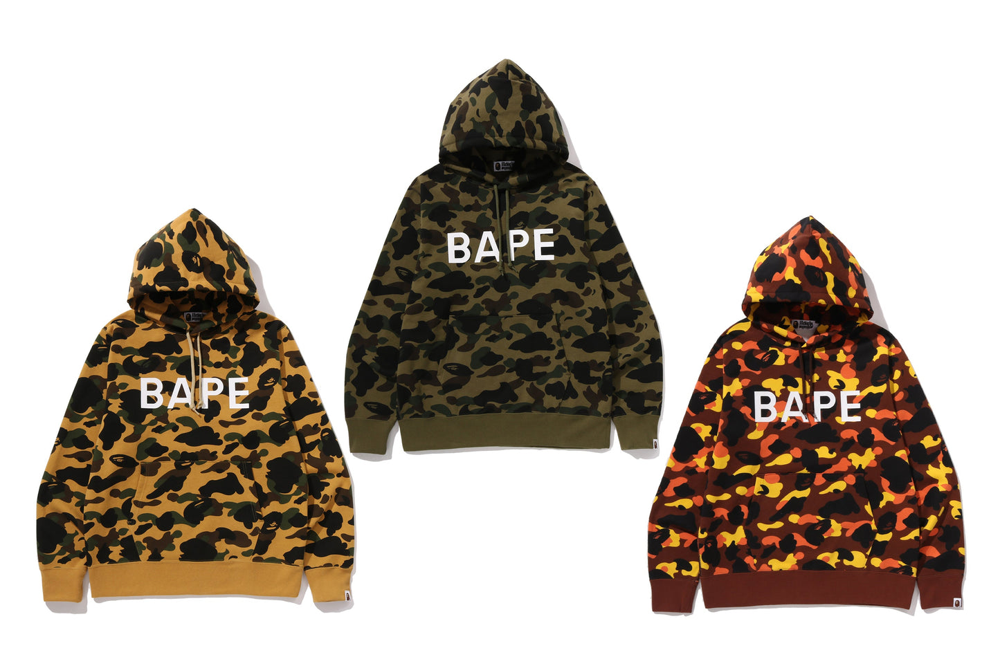 BAPE 1ST CAMO 連帽衛衣