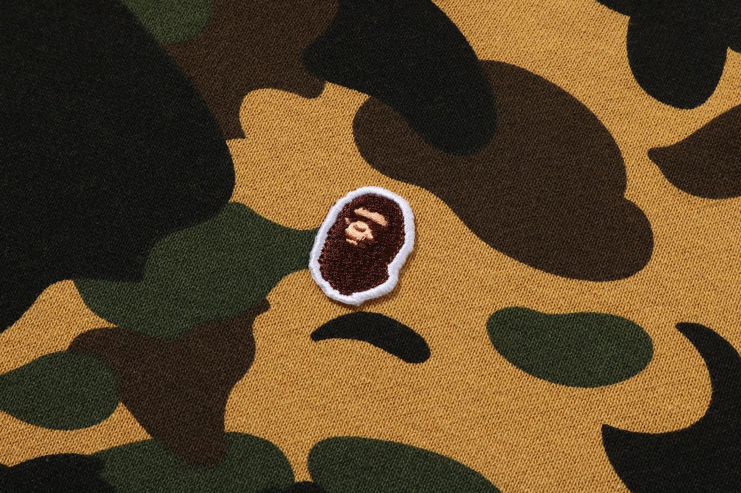 BAPE 1ST CAMO 一點式拉鍊帽衫