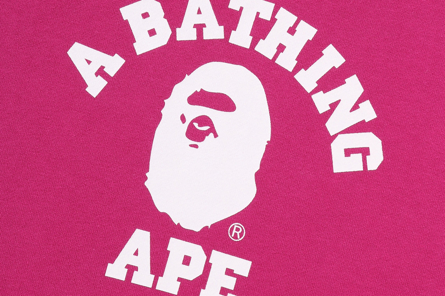 BAPE 大學風拉鍊帽衫