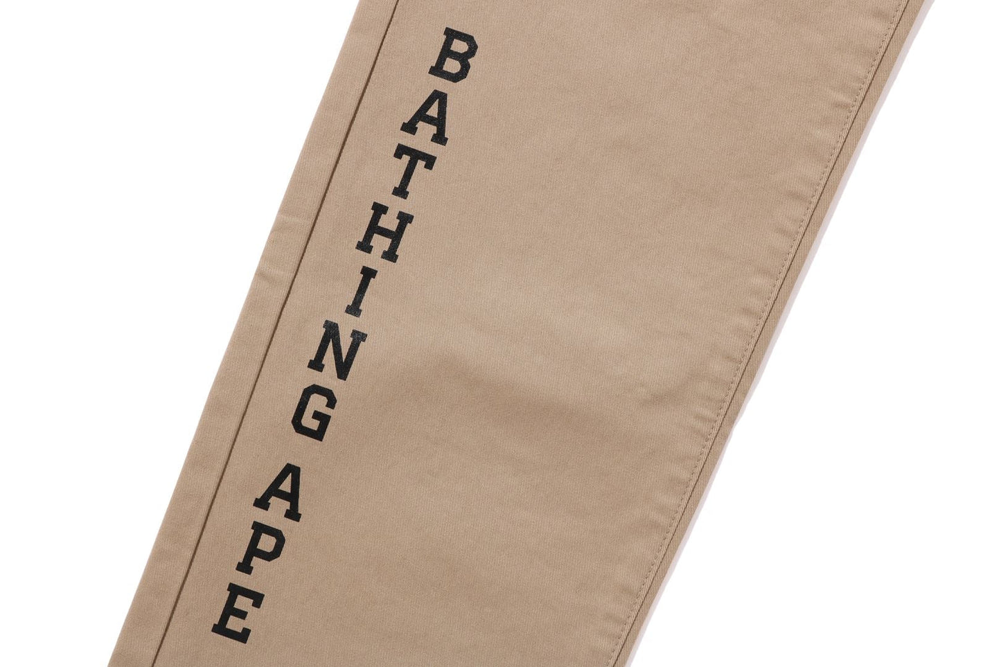 BAPE TUCK CHINO PANTS