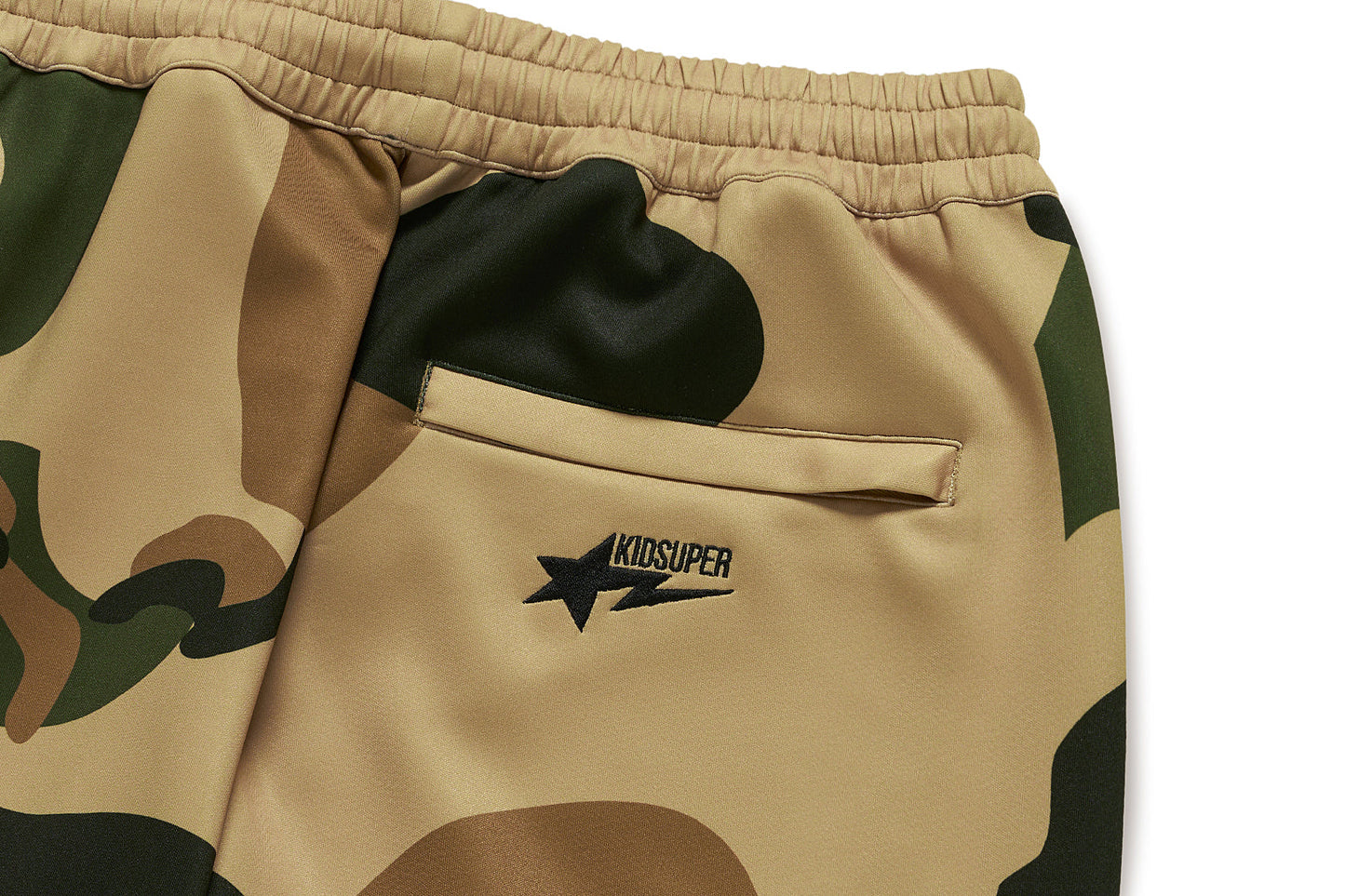BAPE BAPE X KIDSUPER PATCHWORK TRACKPANTS