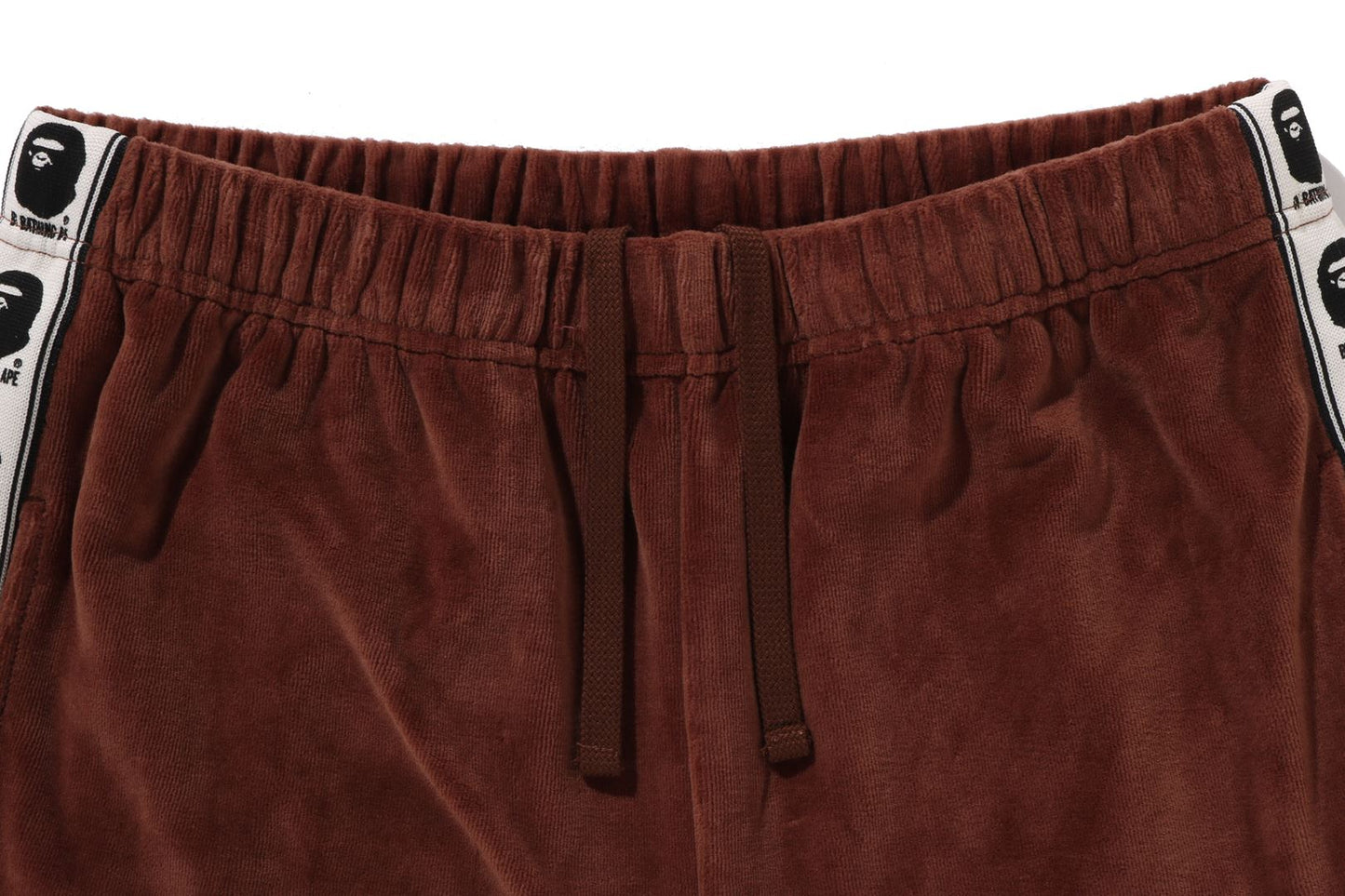 BAPE VELOUR TRACK PANTS