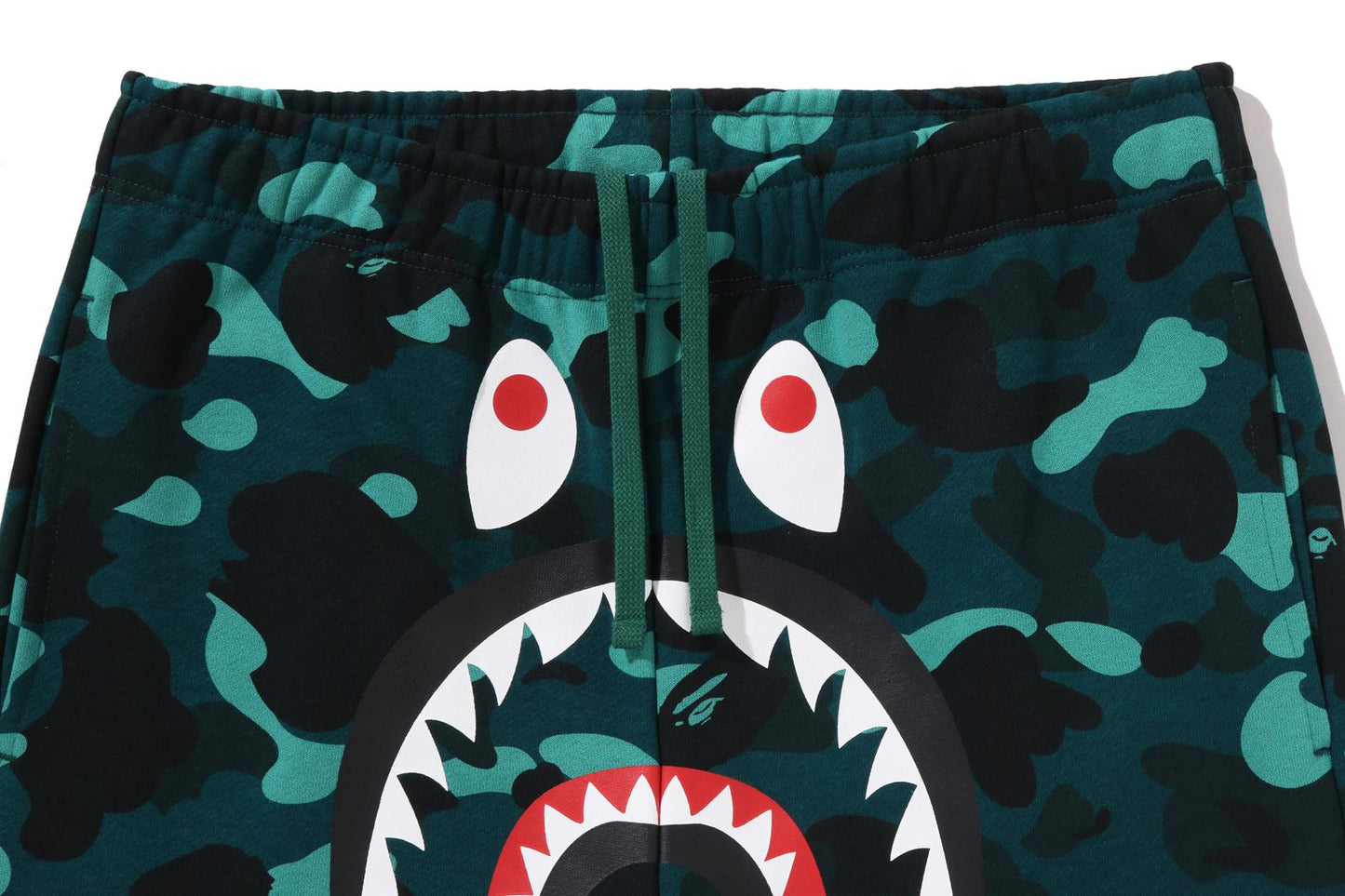 BAPE 彩色迷彩鯊魚運動褲